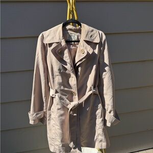 London Fog Light Tan Trench Coat